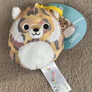 Squishmallows Cherie The Saber Tooth Tiger Clip
